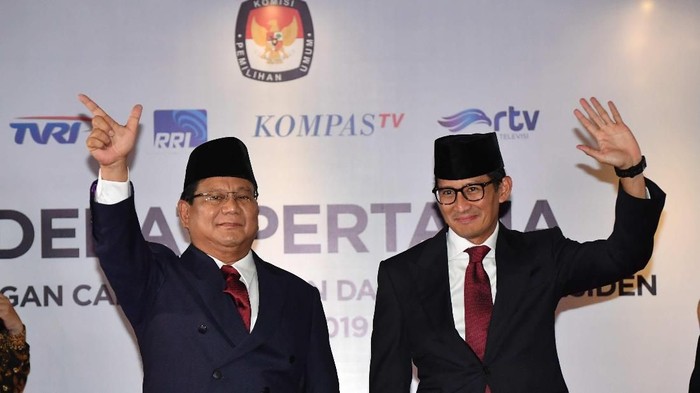 Prabowo-Sandi Capres-Cawapres Favorit Versi Indikator, Akankah Duet Jilid II?
